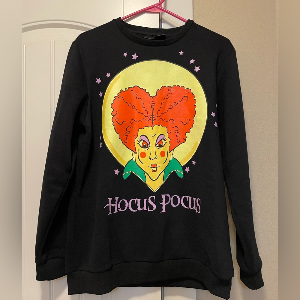 Hocus Pocus Witch Sweatshirt- like new!